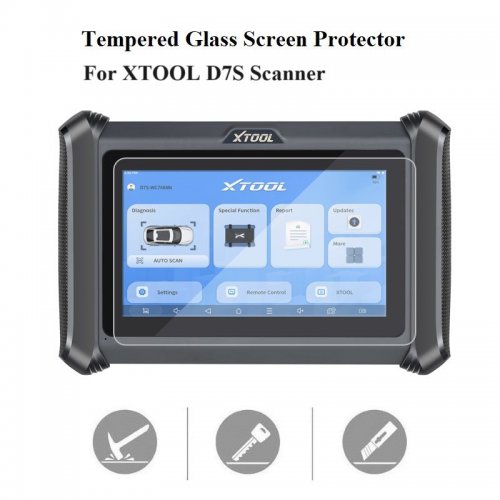 Tempered Glass Screen Protector Cover for XTOOL D7S D7W Scanner